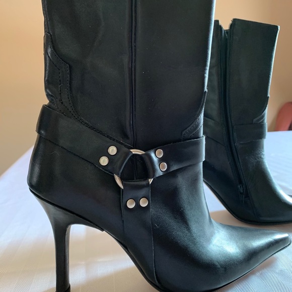 CHARLIE HORSE leather boots 🖤 - Picture 7 of 8